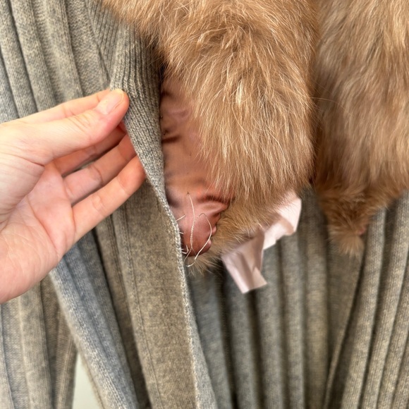 Furveré NY Size M 100% Cashmere Cardigan - Picture 3 of 7